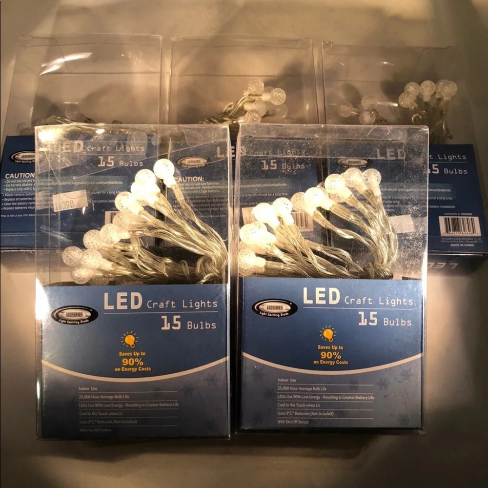 String Crafting Lights (set of 5)